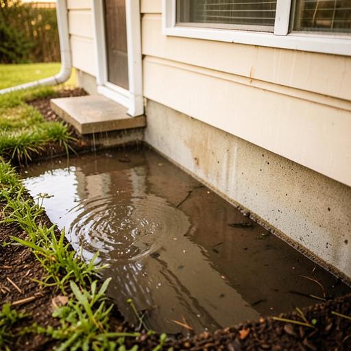 MOISTURE inspection photo